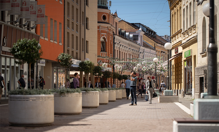 Gospodska ulica, Banjaluka, proljeće 2021